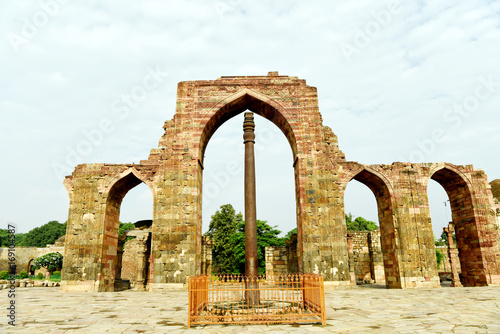 Iron Pillar of Delhi at Qutb Complex, New Delhi