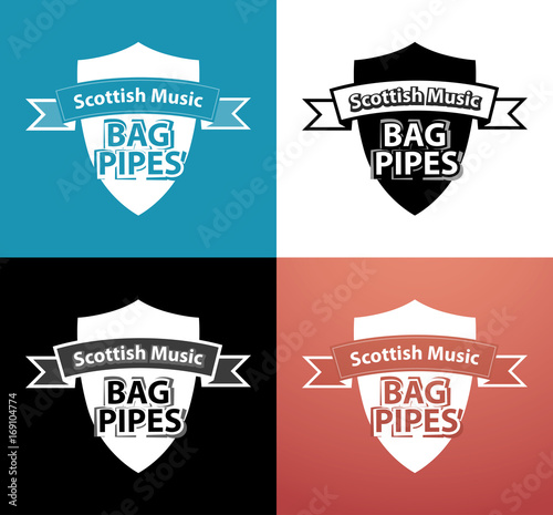 Emblem with Traditional Sco...