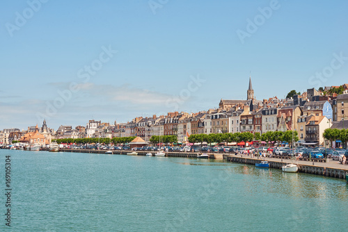 Deauville harbour, Normandy France photo