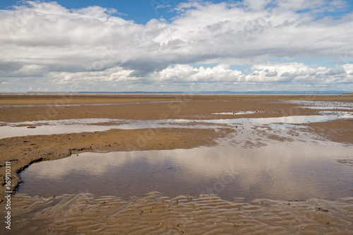 Fototapeta Naklejka Na Ścianę i Meble -  The very Beautiful Sandbay beach on the glorious Somerset coast in England