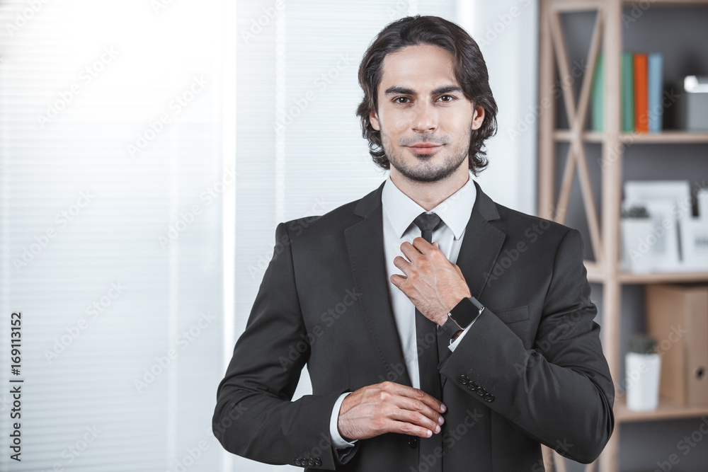 Business man working in the office job concept Business man working in the office job concept