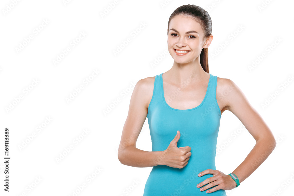 Young woman healthy lifestyle fitness smart watch Young woman healthy lifestyle fitness smart watch