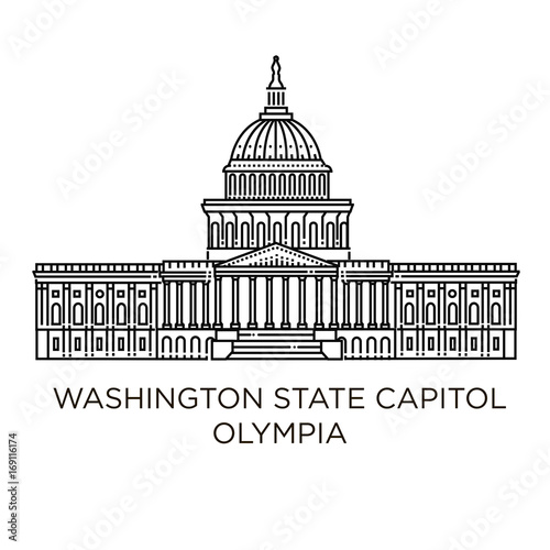 Washington State Capitol in Olympia, United States