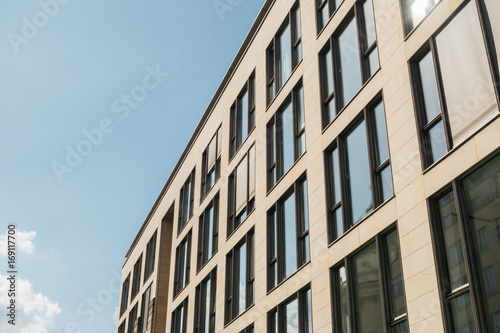 detailed view of finance house at germany