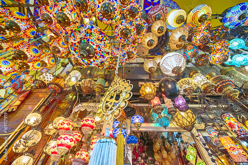 Photography Authentic Lamp view from Istanbul Grand Bazaar