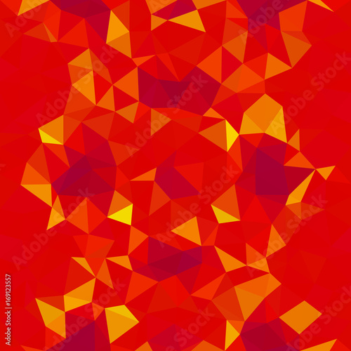 Kaleidoscopic low poly triangle style vector mosaic background