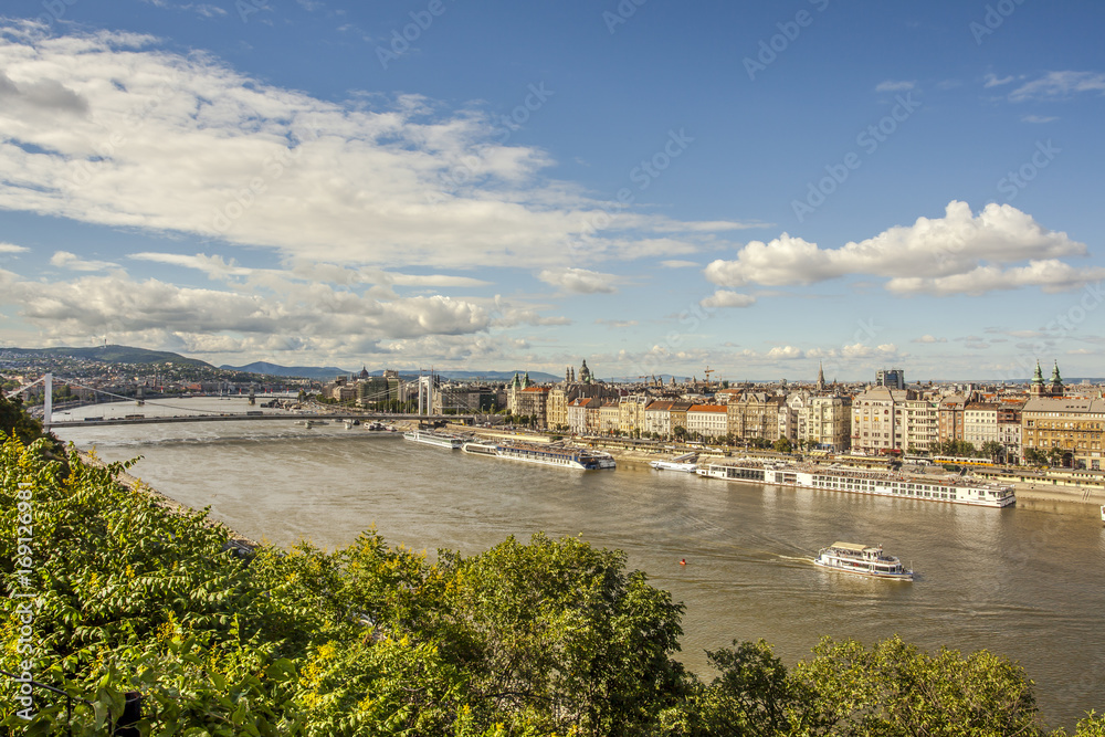 Budapest cityscape  Capital of hungary Europe