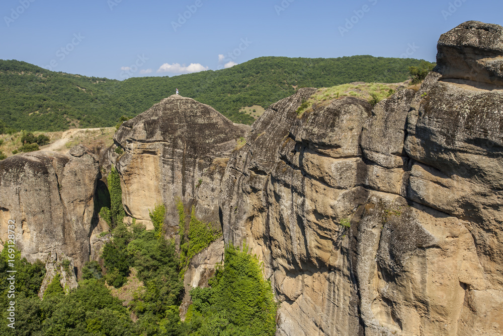 Greece Kalambaka Meteora Rocks Landscape  Travel Europe