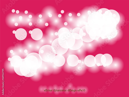 Abstract background. Circle light bokeh for template texture. Background for electronic card, white lighten circle shape, event, holiday, new year, christmas.