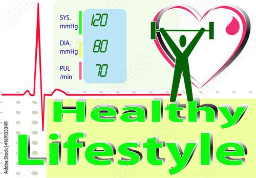 picture promoting a healthy lifestyle