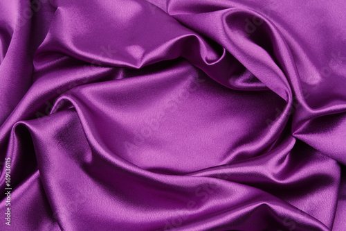 Purple silk fabric