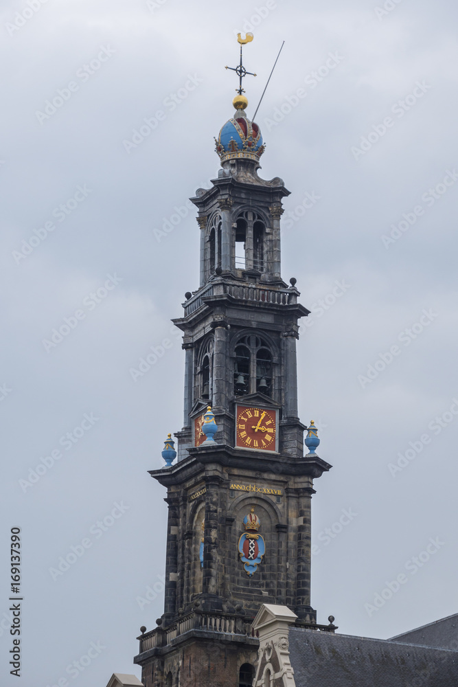 Church in the city center of Amsterdam - AMSTERDAM - THE NETHERLANDS - JULY 20, 2017