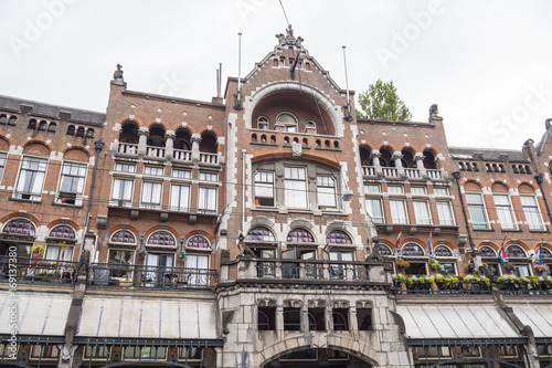Wonderful buildings in Amsterdam - AMSTERDAM - THE NETHERLANDS - JULY 20, 2017