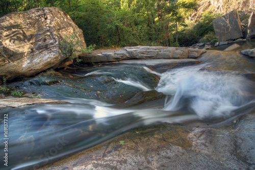 Tamrash river Rhodope mountain