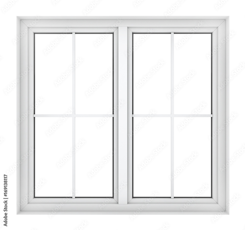 Plastic window frame Plastic window frame