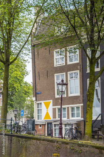 The bridge over Leidse Canal in Amsterdam - AMSTERDAM - THE NETHERLANDS - JULY 20, 2017