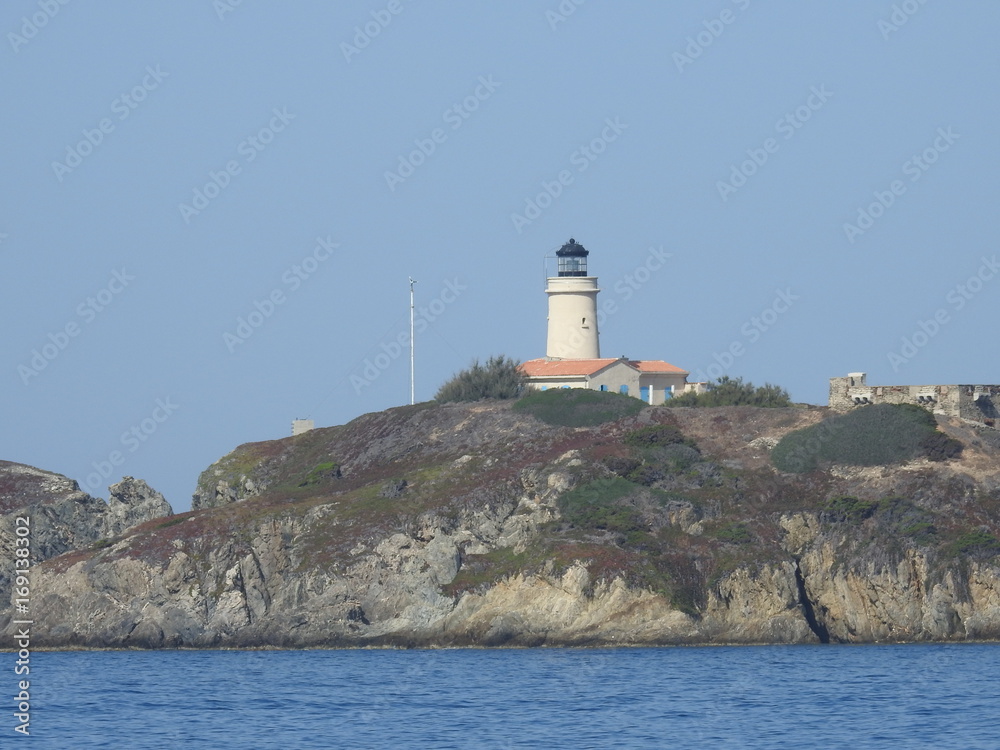 Phare île du grand ribaud Hyères