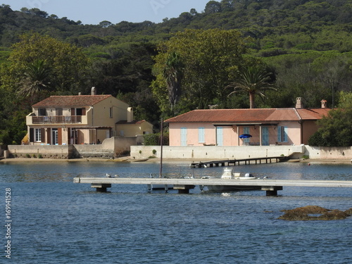 architecture sur l'île de porquerolles