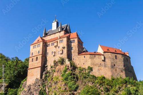 Burg Kriebstein bei Waldheim im Landkreis Mittelsachsen