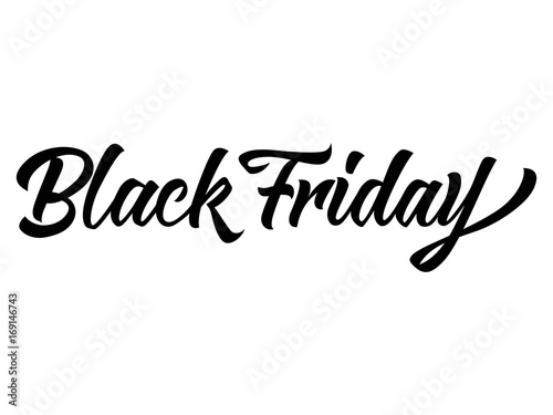 Black Friday lettering