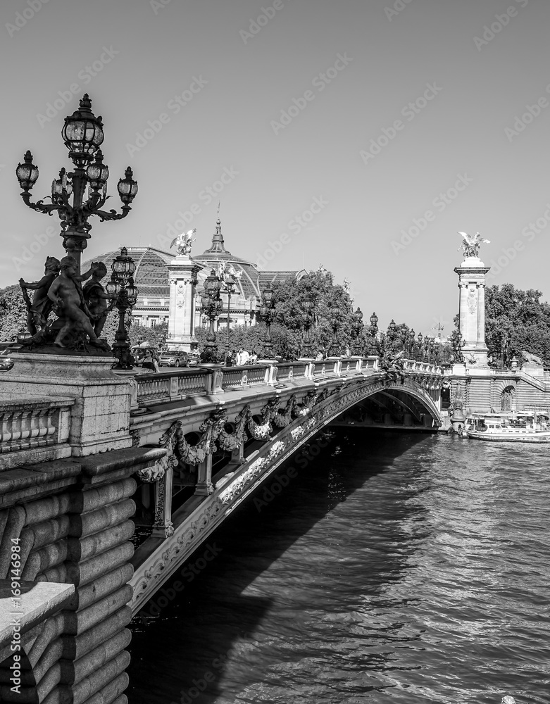 Alexandre III Bridge - the most beautiful bridge in Paris