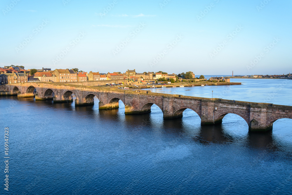 Stone bridges in the late afternoon