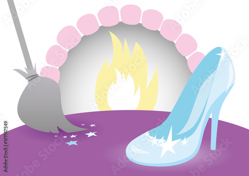 Cinderella fairytale composition