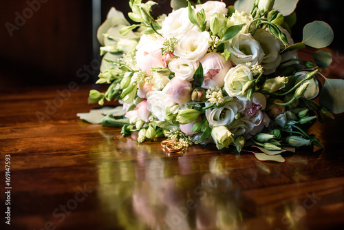 Wedding bouquet. Bride s flowers