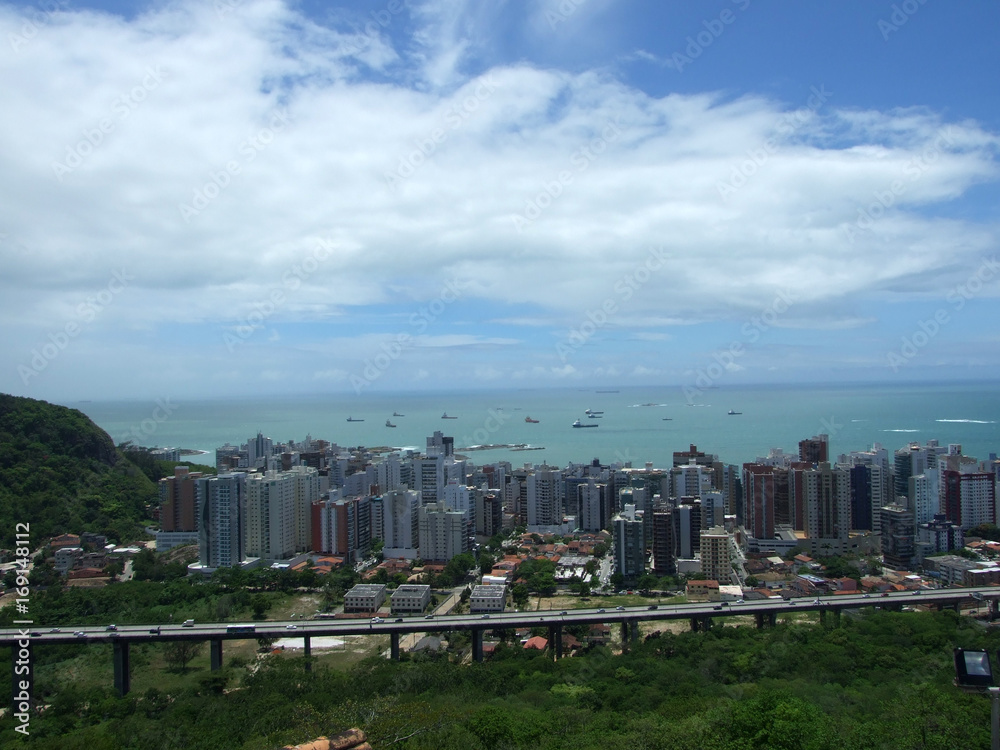 Obraz premium Vila velha city view