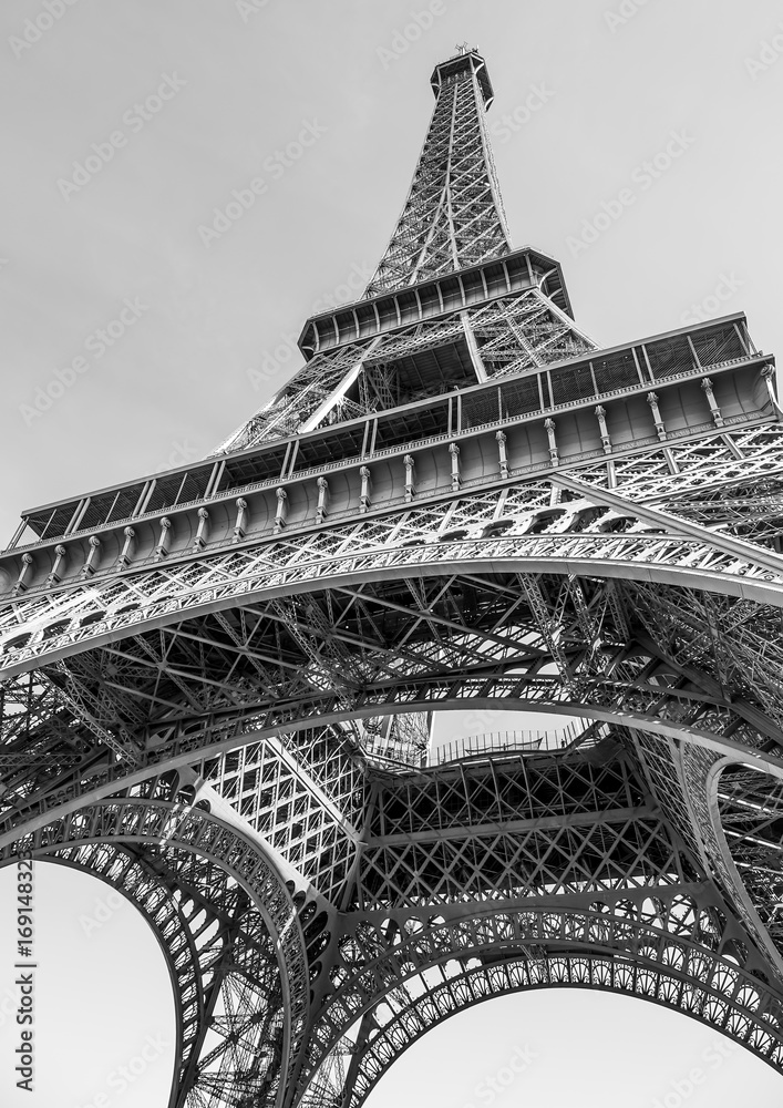 The impressive Eiffel Tower in Paris