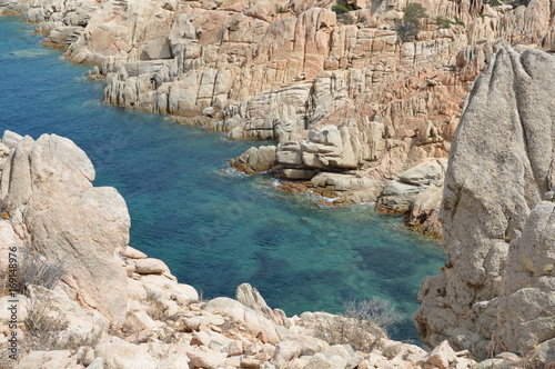 Paradiso terrestre nel Mediterraneo. Arcipelago di la Maddalena, isola Caprera photo