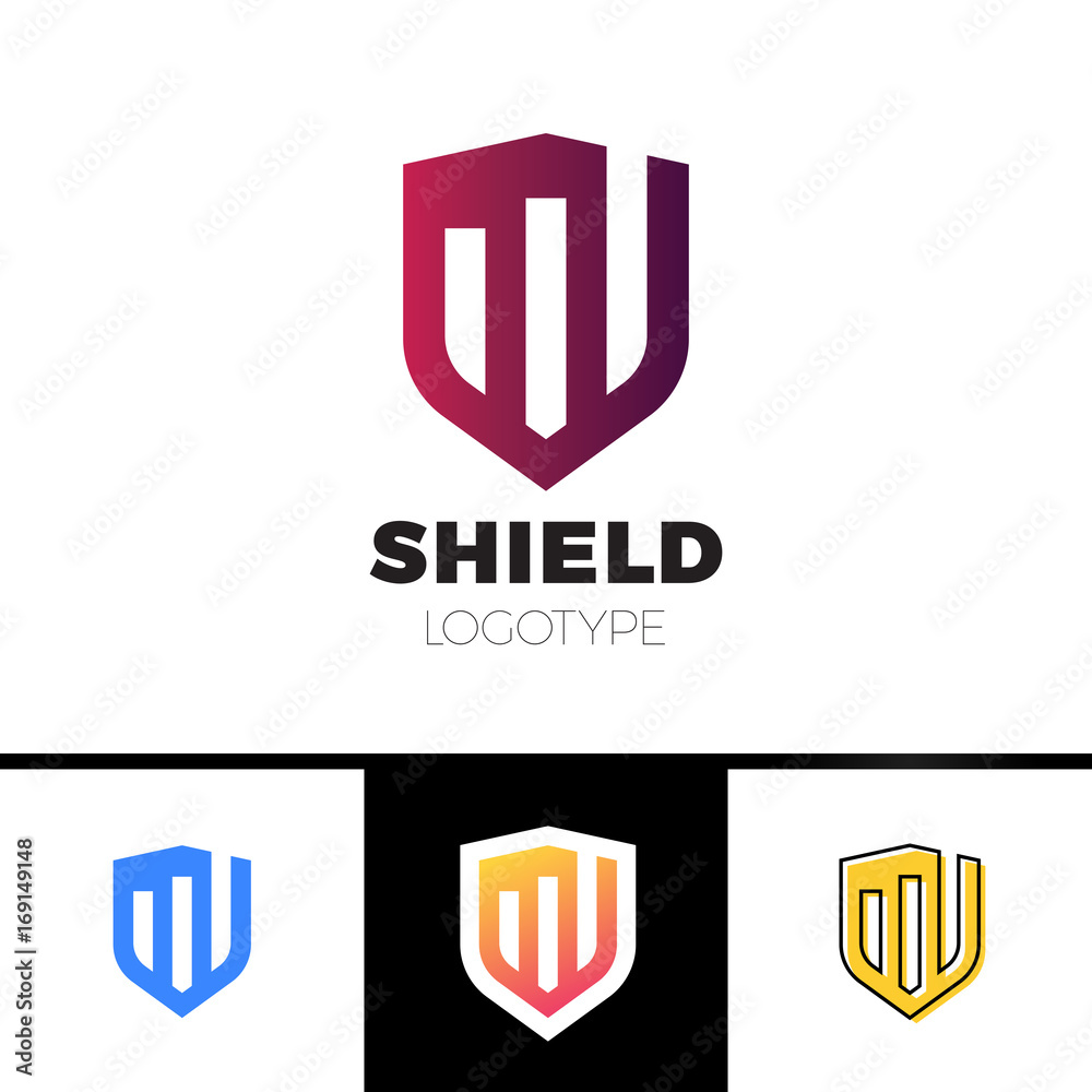 Rate Shield Secure Logo Template Design Vector Rate Shield Secure Logo Template Design Vector