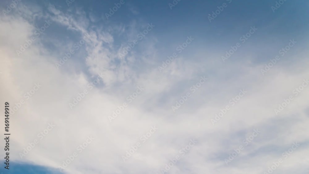 Timelapse of blue sky with clouds over the Phuket island, Thailand Timelapse of blue sky with clouds over the Phuket island, Thailand