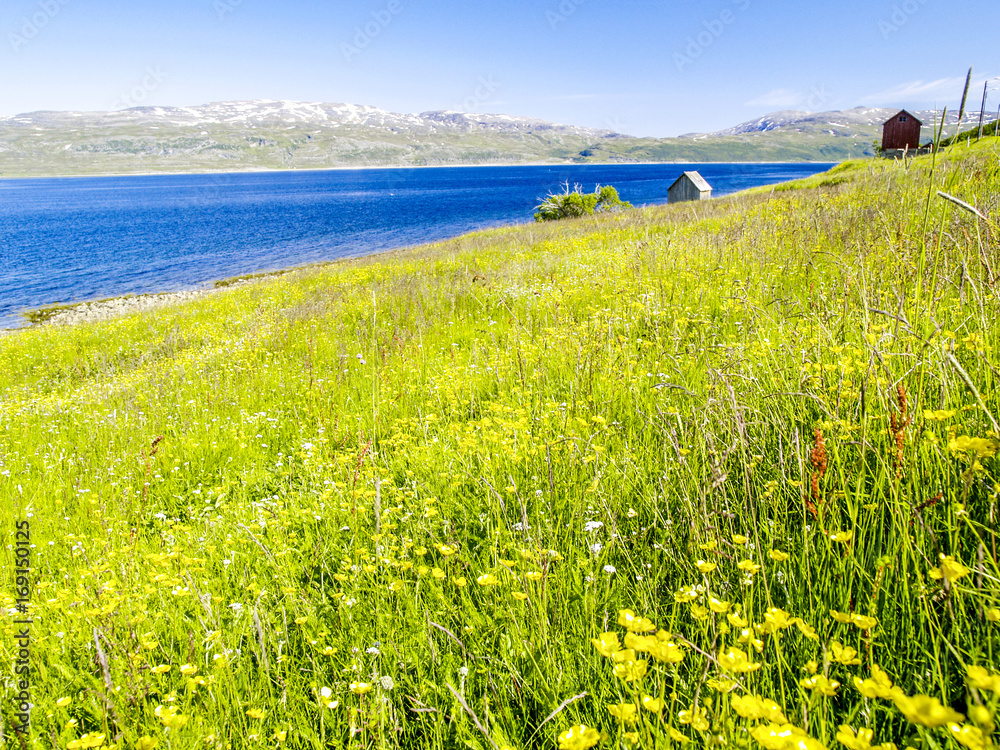 Kvalsund, Landschaft, Norwegen, Finnmark