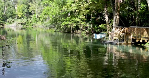 Wekiva Springs Swimming Dock photo