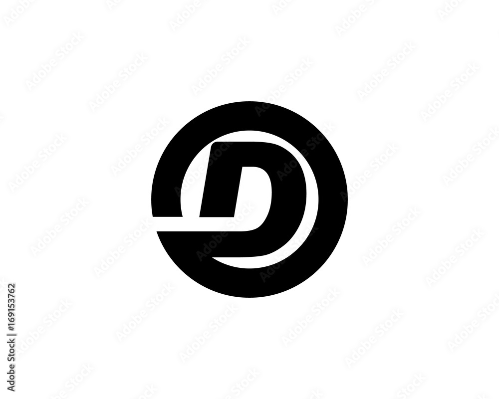 D Letter Logo Business Template Vector icon