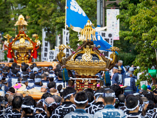 祭り　神輿
