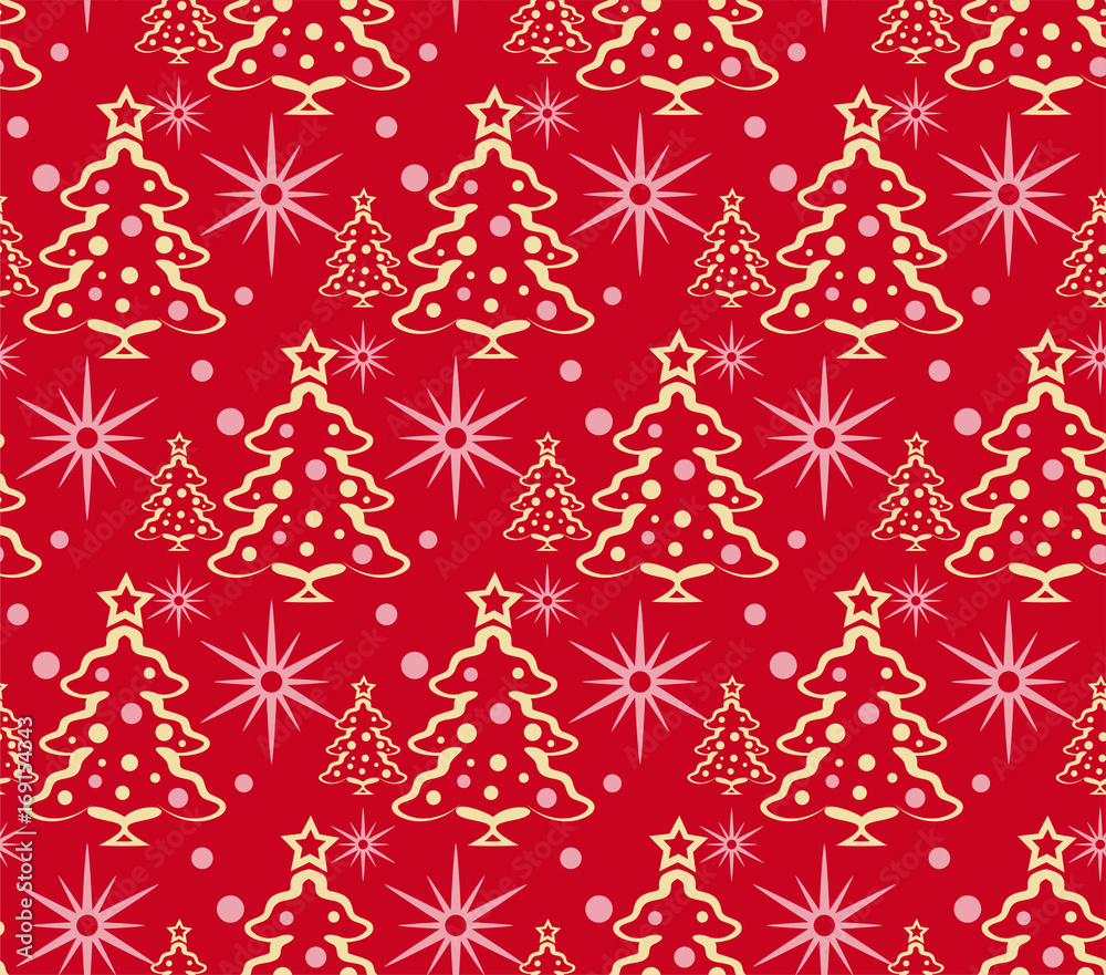 Christmas card, Festive background, seamless pattern Christmas card, Festive background, seamless pattern