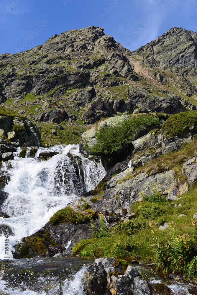 Krummgampental im Kaunertal - Ötztaler Alpen 
