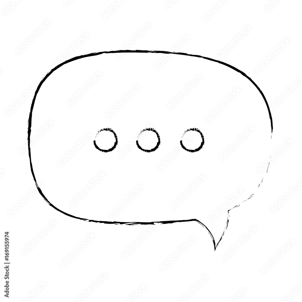 speech bubble icon over white background vector illustration speech bubble icon over white background vector illustration