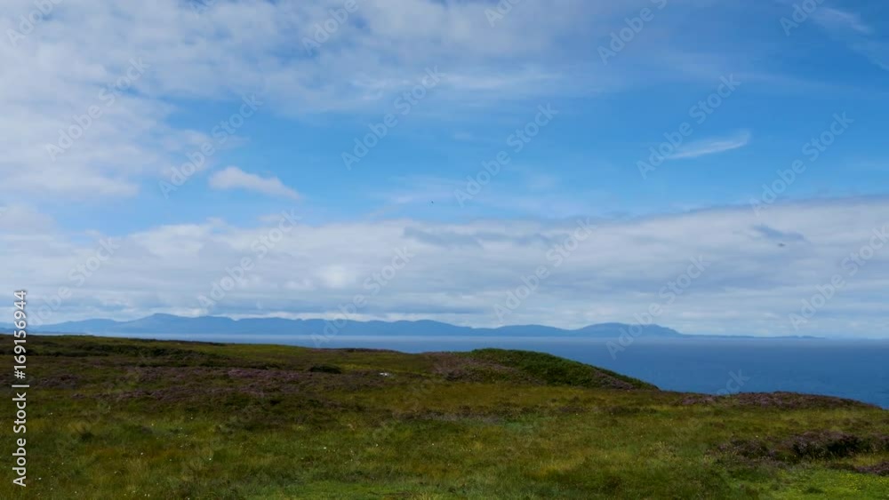 timelapse of clouds and sunlight passing over the scottish landscape timelapse of clouds and sunlight passing over the scottish landscape