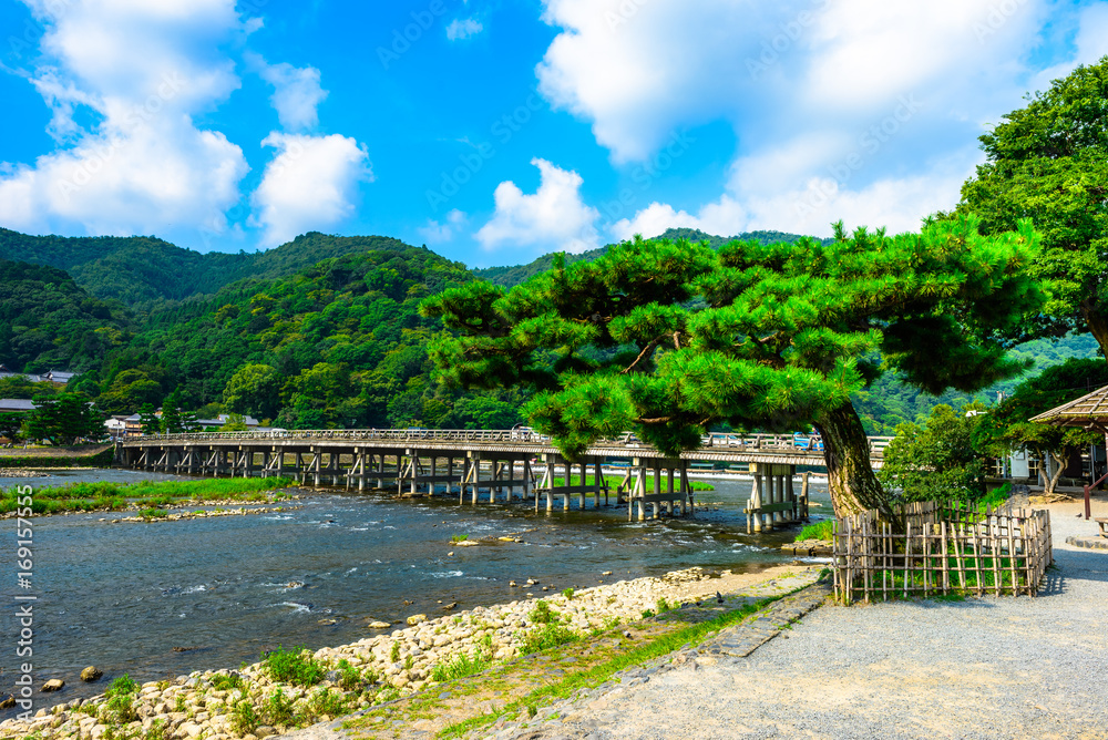 京都 嵐山 渡月橋