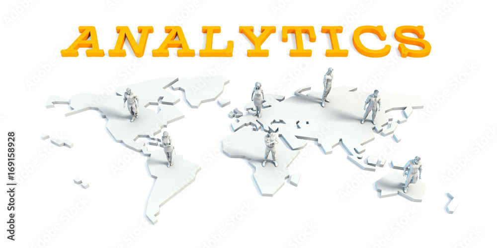 Obraz premium analytics Concept with Business Team