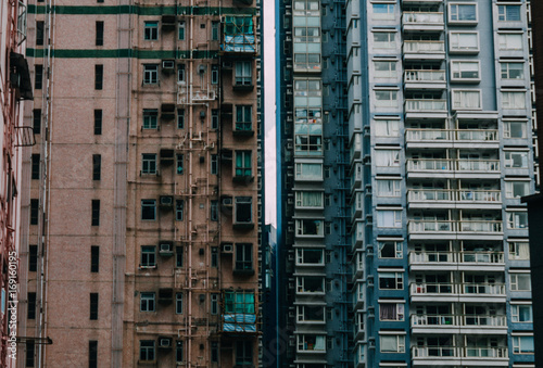 Hong Kong high rises close together © Christian