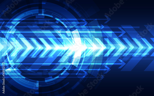vector digital speed technology concept, abstract background