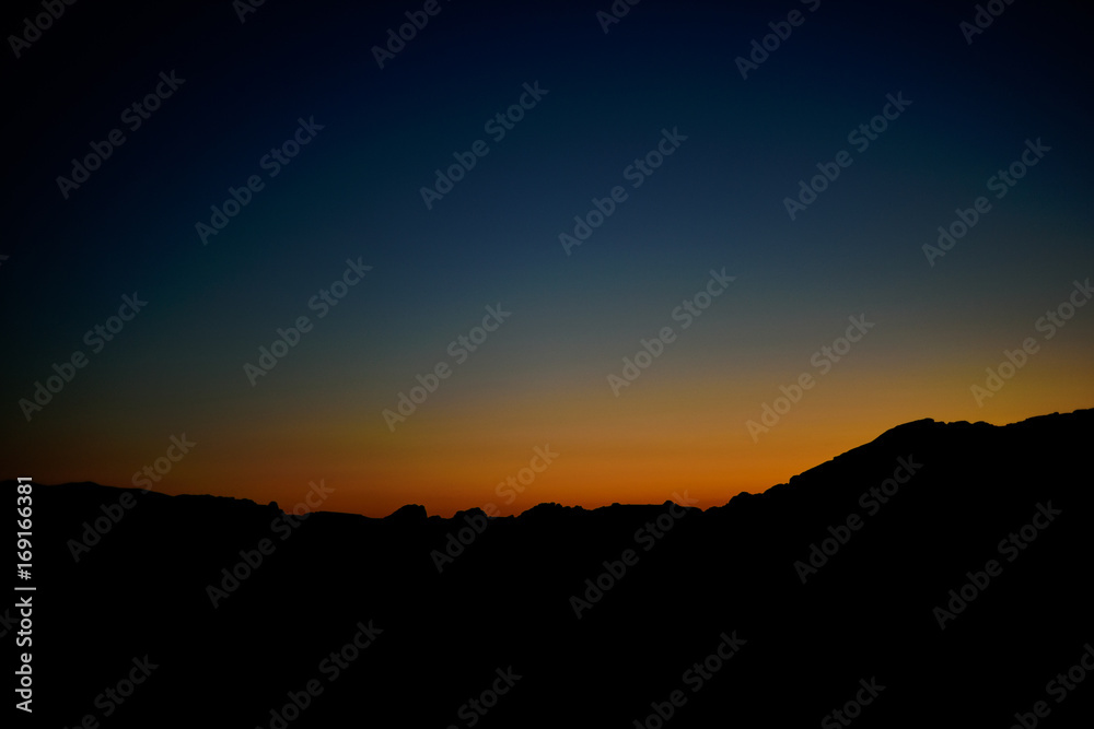 Obraz premium dawn sunrise