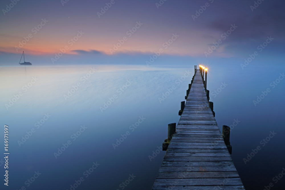 Herbst am See, Nebel in den Morgenstunden Herbst am See, Nebel in den Morgenstunden