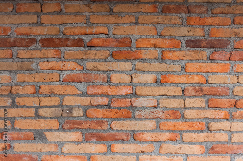 red brick wall pattern photo taken in yogyakarta indonesia