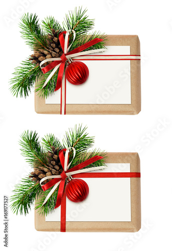 Gift box with ribbon bow, C...