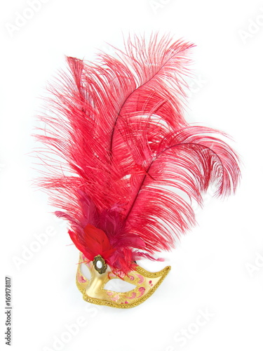 Female Venetian mask photo
